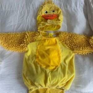 Spirit Halloween Yellow Duck Baby Costume 6-12 m